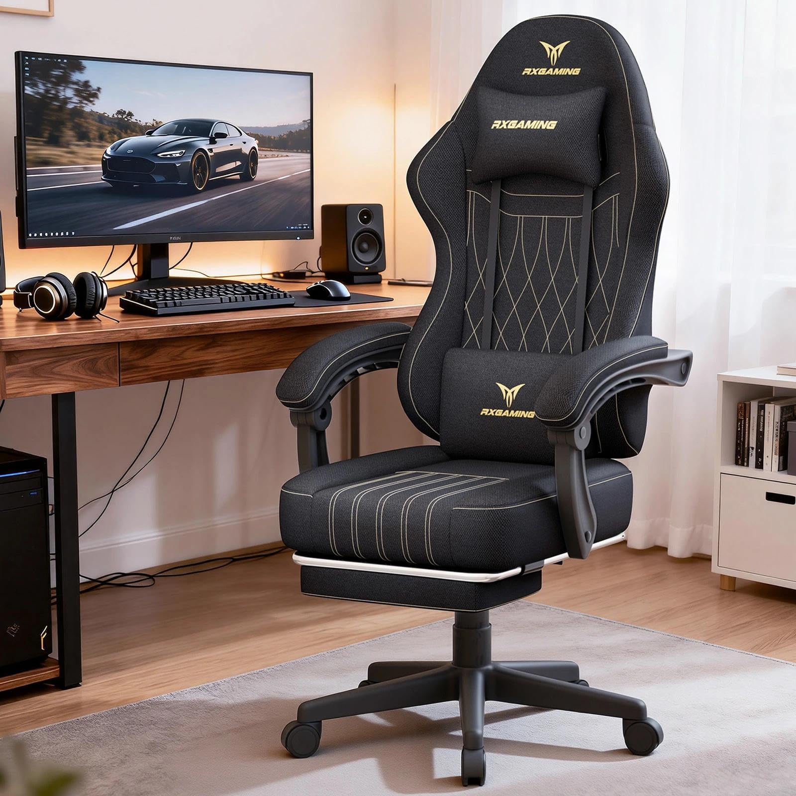 コリ◯ン滅ぼしザムライさん専用 XGAMING ゲーミングモニタ Amazon.co.jp: RXGAMING ゲーミングチェア オフィスチェア イス 椅子